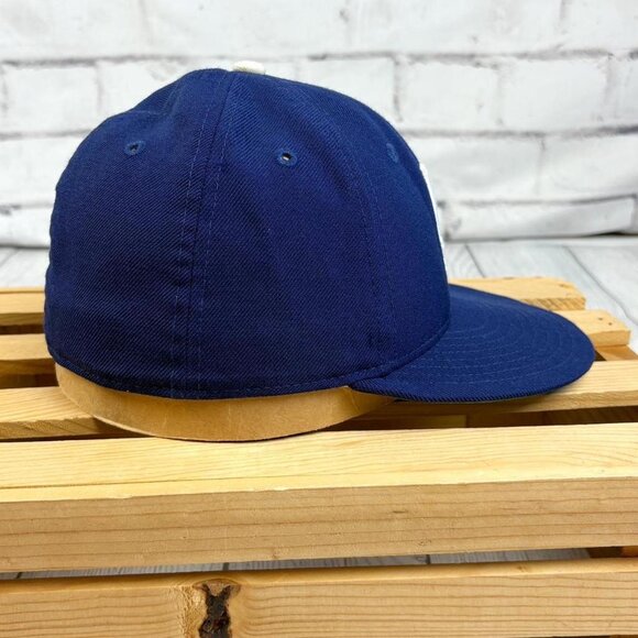 Vintage Los Angels Dodgers World Series 1988 New Era Fitted Baseball Cap 7 1/2 - Picture 2 of 8